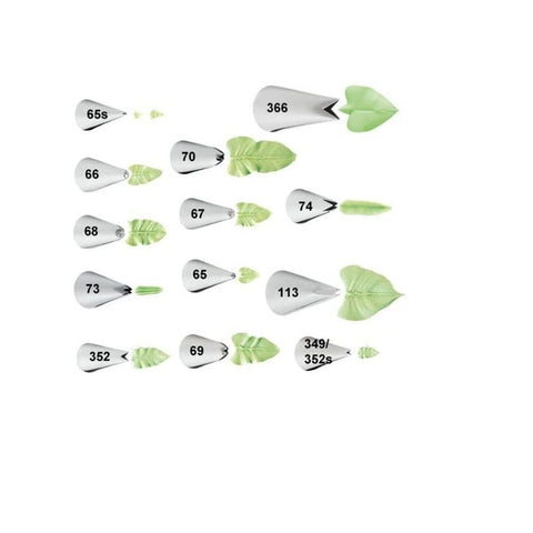 CARDED PIPING TIP LEAF #74 418-74 (#59975)