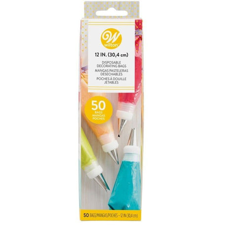 DISPOSABLE PIPING BAG 50PCS 2104-1273 (#59991)