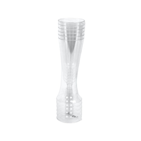 PLASTIC WINE CUP 175ML 6PC (#60083)