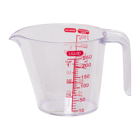 MEASURING CUP PLASTIC 250ML (#60084)