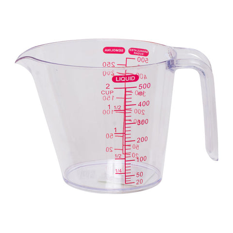 MEASURING CUP PLASTIC 500ML (#60085)