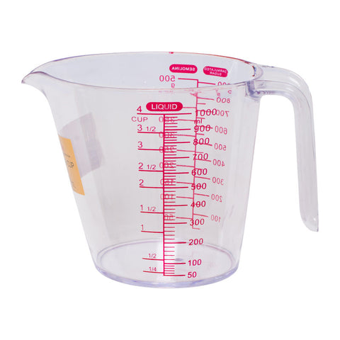 MEASURING CUP PLASTIC 1000ML (#60086)