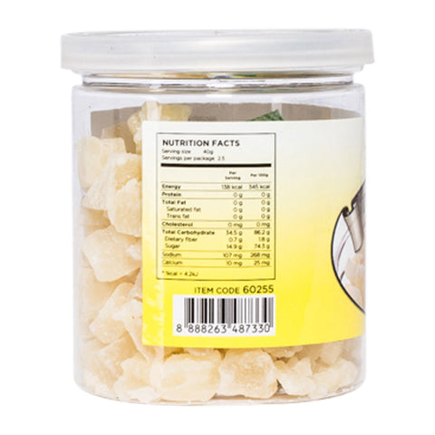 DRIED PINEAPPLE DICED 100G (#60255)