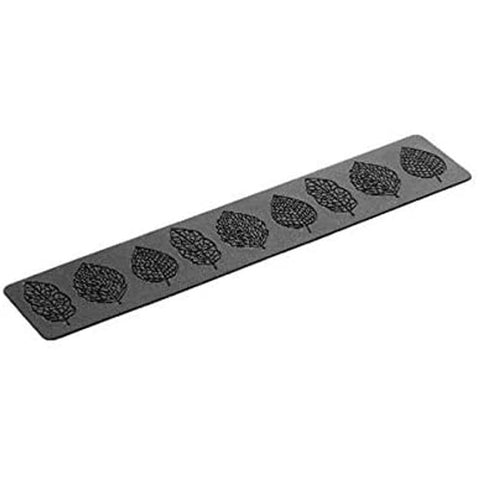 SILICON MAT NATURE 40X8CM BLAC (#60294)
