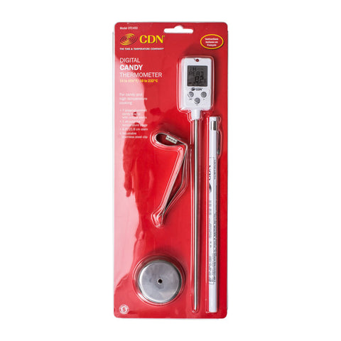 DIGITAL CANDY THERMOMETER (-10°C+232°C) (#60325)