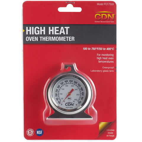 HIGH HEAT OVEN THERMOMETER (+50°C+400°C) (#60334)