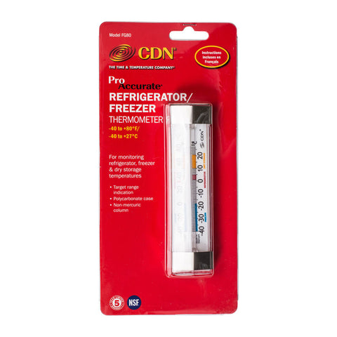 FRIDGE & FREEZER THERMOMETER (-40°C+27°C) (#60336)