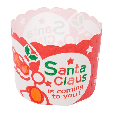 BAKING CASE WHITEKRAFT MUFFIN 59X50 SANTA (#60411)