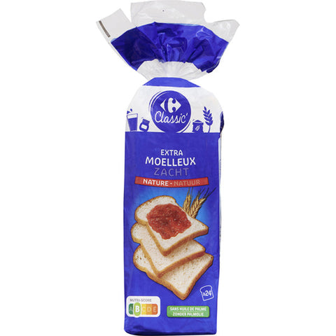 EXTRA SOFT SLICED BREAD 500G (#122190)
