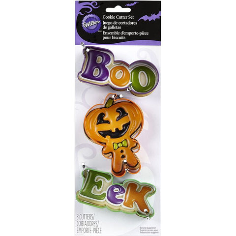 TRICK & TREAT HALLOWEEN CUTTER 3PCS (#60555)