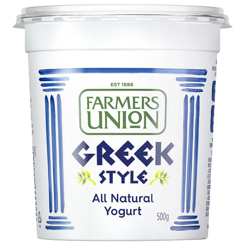 GREEK STYLE YOGHURT 500G (#60633)
