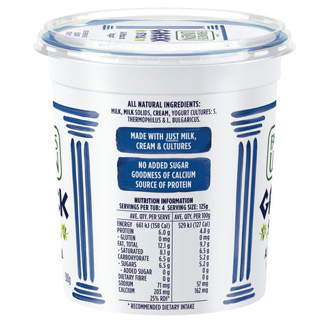 GREEK STYLE YOGHURT 500G (#60633)