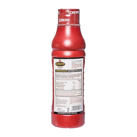 CHOCOLATE TOPPING SAUCE SYRUP 1KG (#60692)