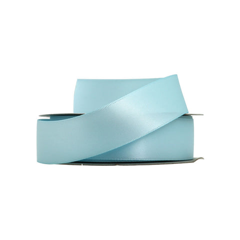 RIBBON SATIN LIGHT BLUE 25MMX25M (#60970)