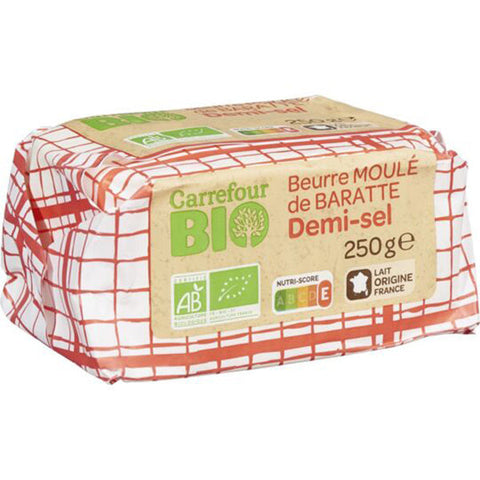 ORG SALTED BUTTER 250G (#116255)