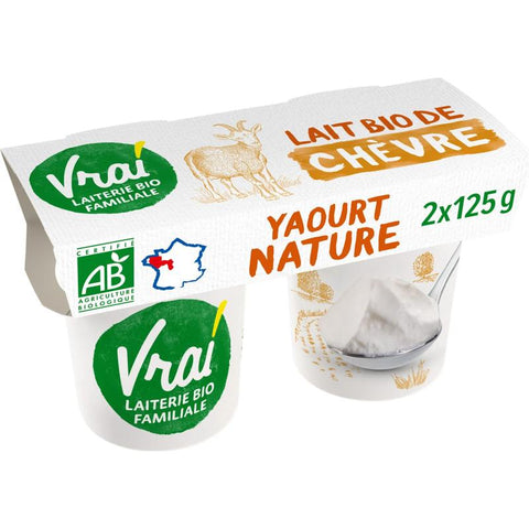 GOAT MILK PLAIN YOGURT 125G (#114597)