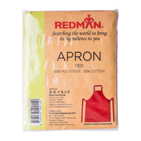 RED APRON (#61251)