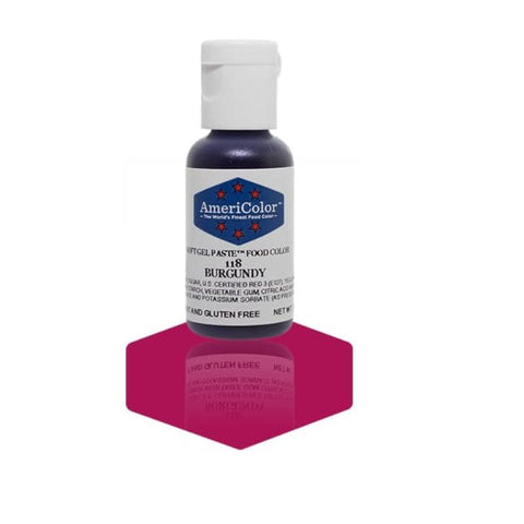 SOFTGEL COLOR PASTE BURGUNDY 0.75OZ (#61304)