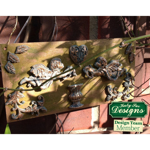 ELEGANT HEART SILICONE MOULD CE3 (#61496)