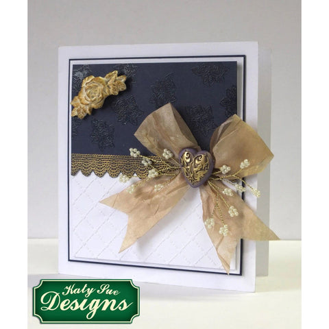 ELEGANT HEART SILICONE MOULD CE3 (#61496)