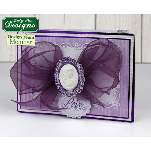 OVAL CAMEO & OVAL FRAME SILICONE MOULD CE10 (#61498)