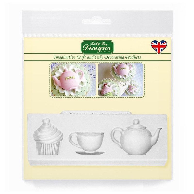 AFTERNOON TEA SILICONE MOULD CE13 (