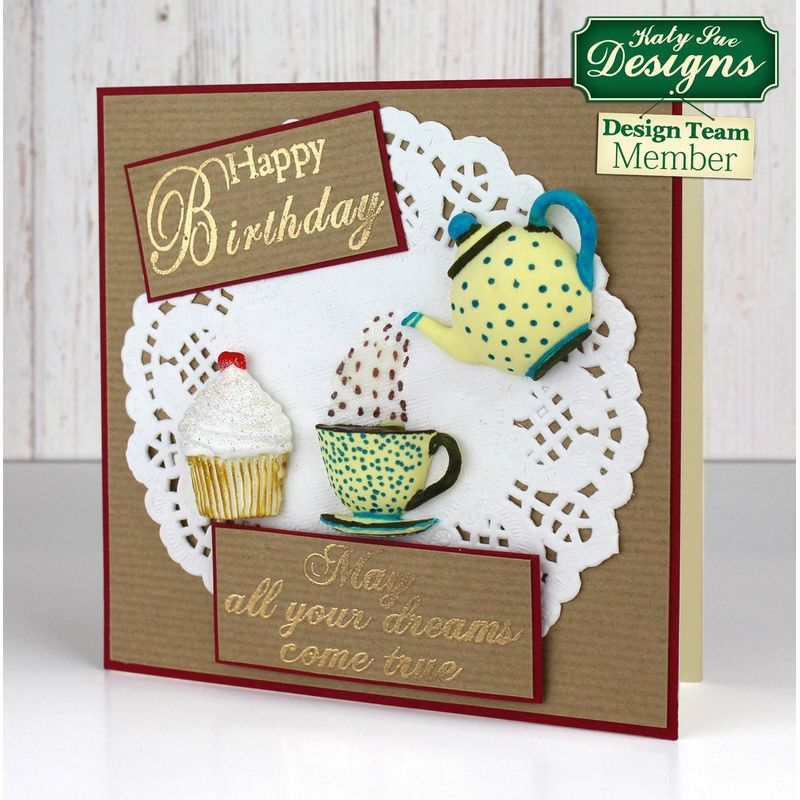 AFTERNOON TEA SILICONE MOULD CE13 (