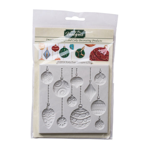 XMAS BAUBLES SILICONE MOULD CE0020 (#61501)