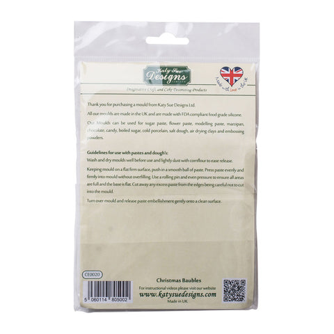 XMAS BAUBLES SILICONE MOULD CE0020 (#61501)