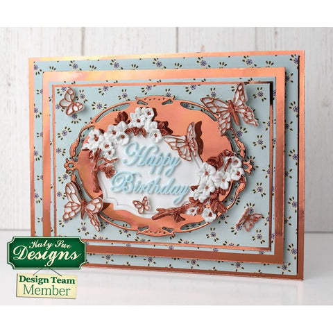 HAPPY BIRTHDAY PLAQUE SILICONE MOULD CP0005 (#61508)