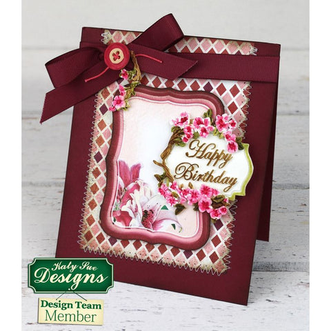 HAPPY BIRTHDAY PLAQUE SILICONE MOULD CP0005 (#61508)