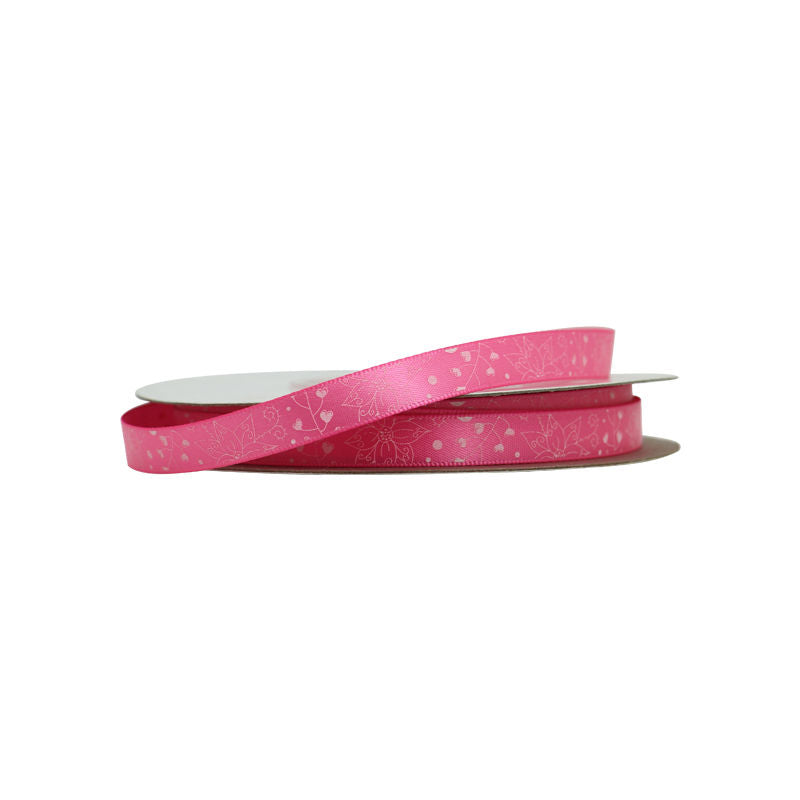 RIBBON FLOWER (PINK) 25M (