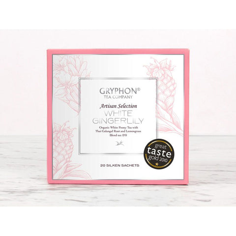 ARTISAN SELECTION WHITE GINGERLILY ORGANIC WHITE TEA 20SCT (#61559)