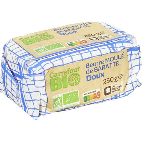 ORG UNSALTED BUTTER 250G (#116267)