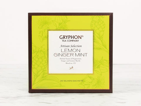 ARTISAN SELECTION LEMON GINGER MINT HERBAL TEA 20SCT (#61562)