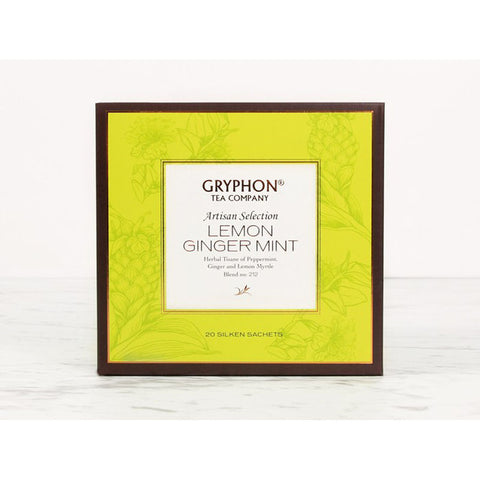 ARTISAN SELECTION LEMON GINGER MINT HERBAL TEA 20SCT (#61562)