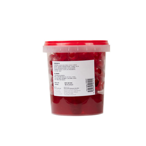 WHOLE RED GLACED CHERRY 800G (#61601)