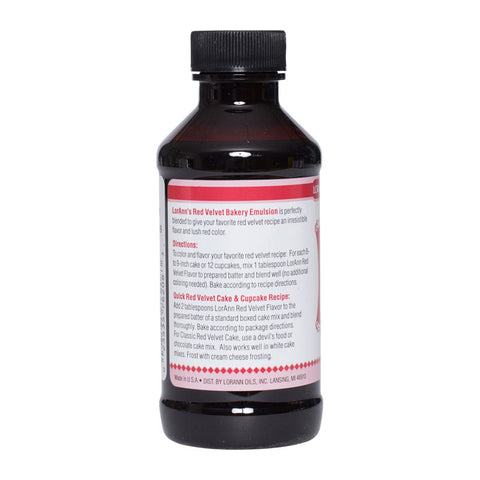 EMULSION FLAVOR RED VELVET 0762 4OZ (#61639)