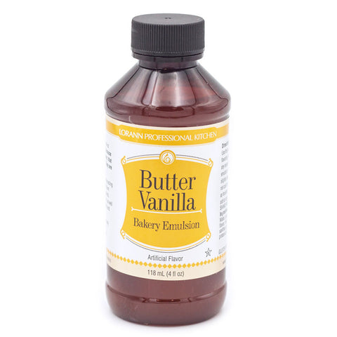 EMULSION FLAVOR BUTTER VANILLA 0742 4OZ (#61641)