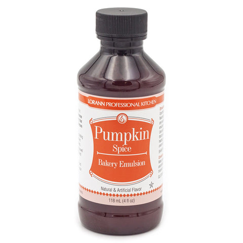 EMULSION FLAVOR PUMPKIN SPICE 0789 4OZ (#61642)