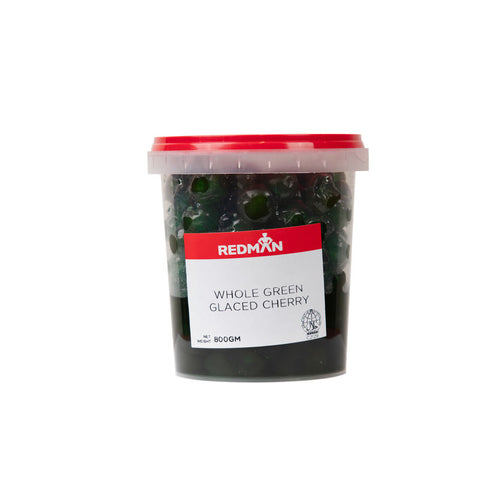 WHOLE GREEN GLACED CHERRY 800G (#61753)