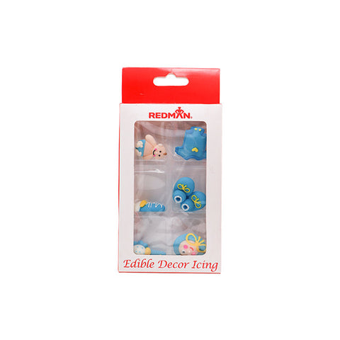 ICING DECOR- CHRISTENING BLUE (#61801)