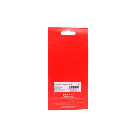 ICING DECOR- CHRISTENING BLUE (#61801)