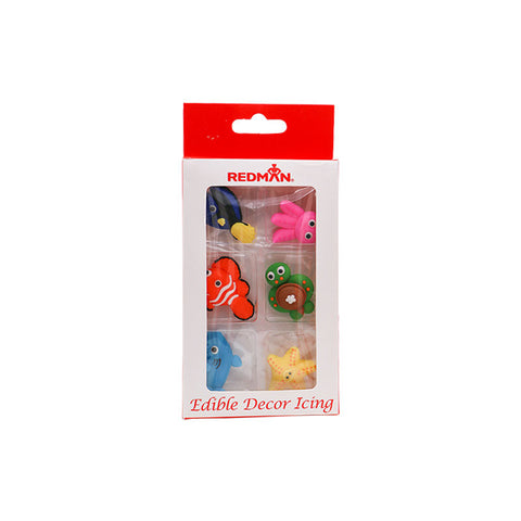 ICING DECOR- SEA ANIMALS (#61804)