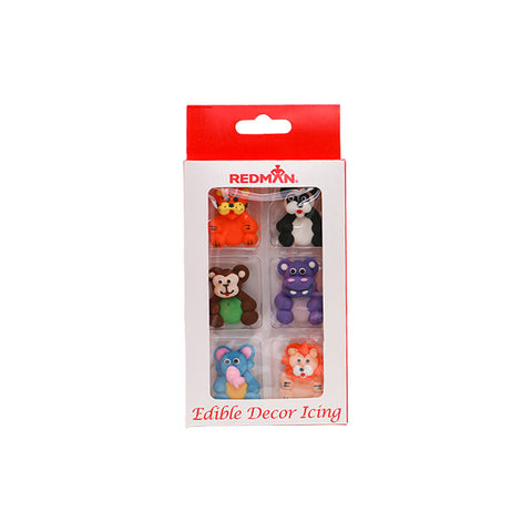 ICING DECOR- SAFARI ANIMALS (#61805)