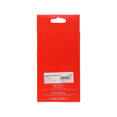 ICING DECOR- SPORT BALLS (#61806)