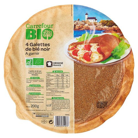 ORG BUCKWHEAT PANCAKES PASTRY 200G (#116902)