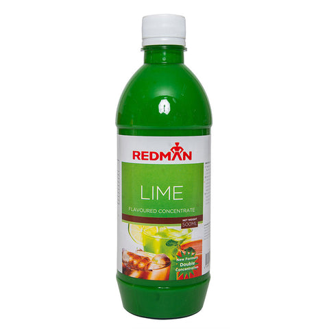 LIME FLAVOURED CONCENTRATE 500ML (#618)
