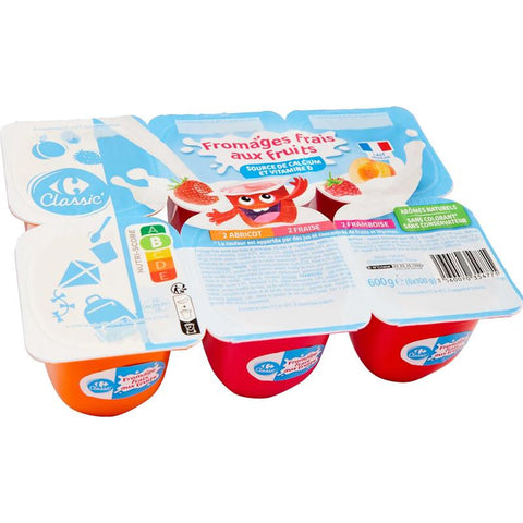 FRESH CHEESE FRUITS YOGURT 100G (#113758)
