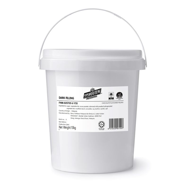 CHOCOLATE FLAVOURED FILLING 10KG / VHP FNM-S05705-Y55 (